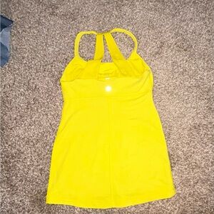 Lululemon Yellow Tank Top